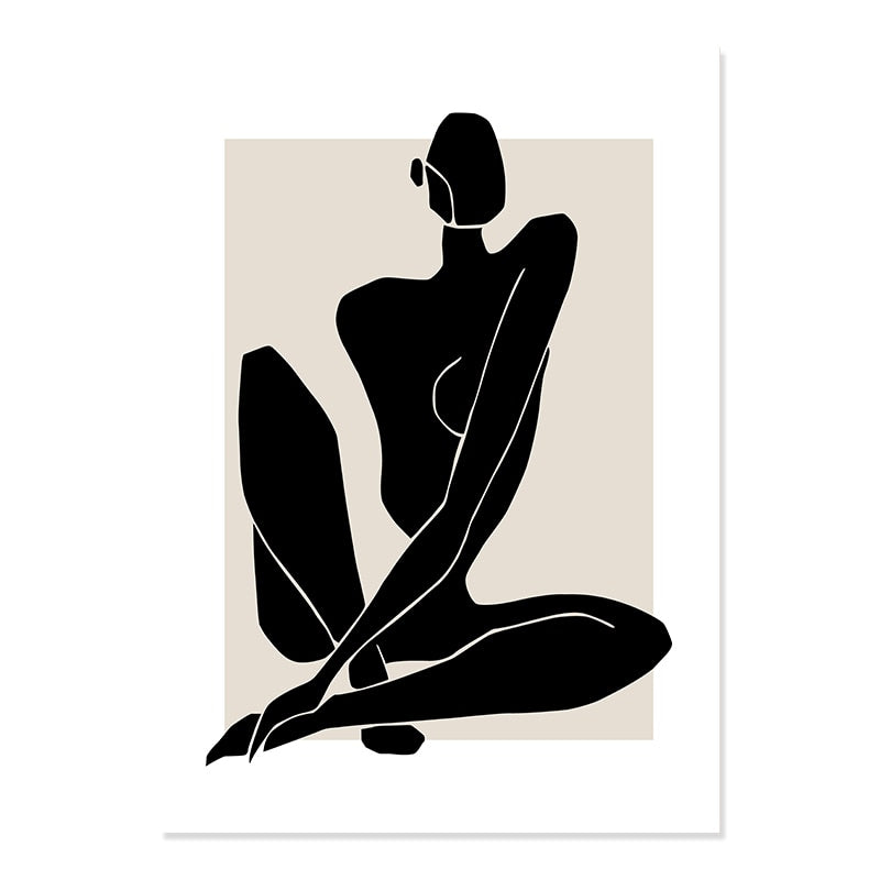 Sitting woman