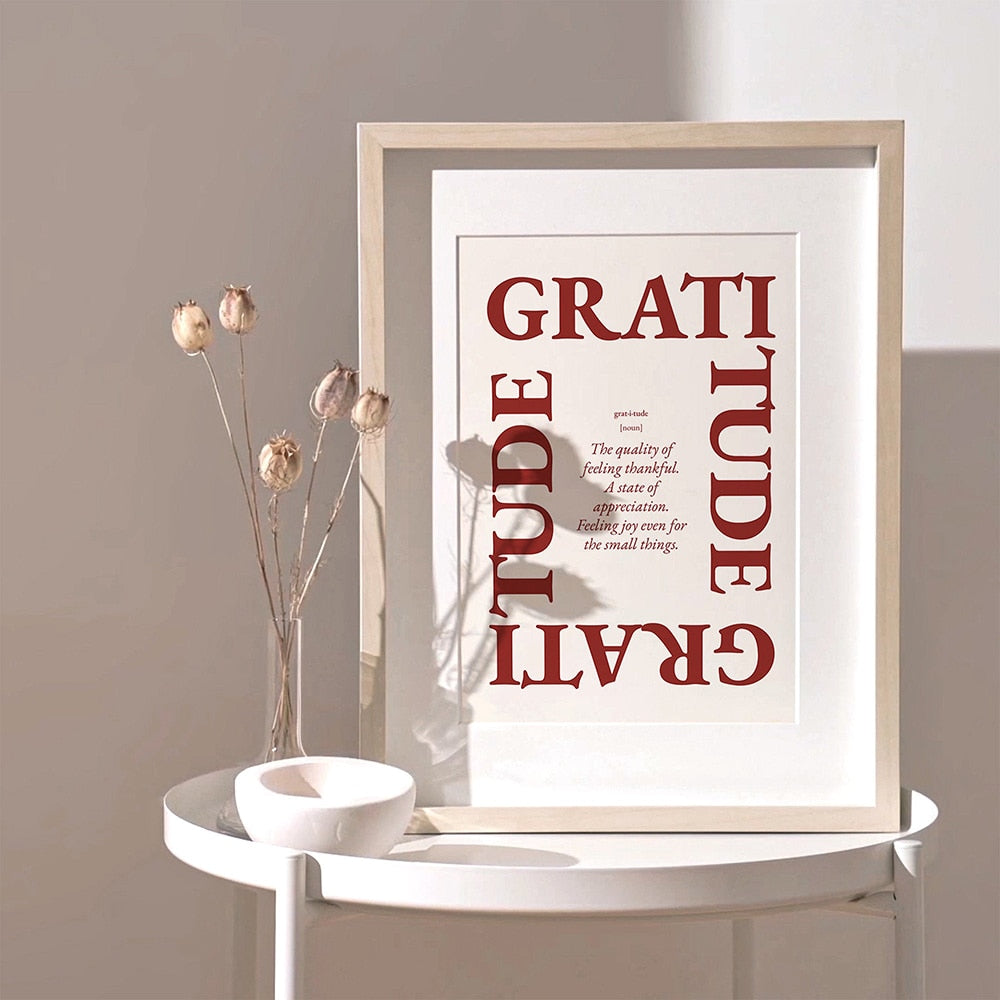 Gratitude