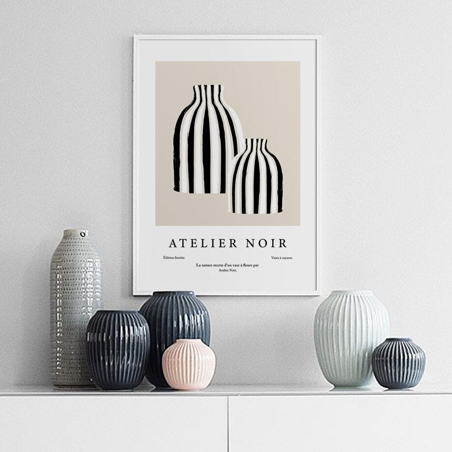 Atelier noir - Nature morte