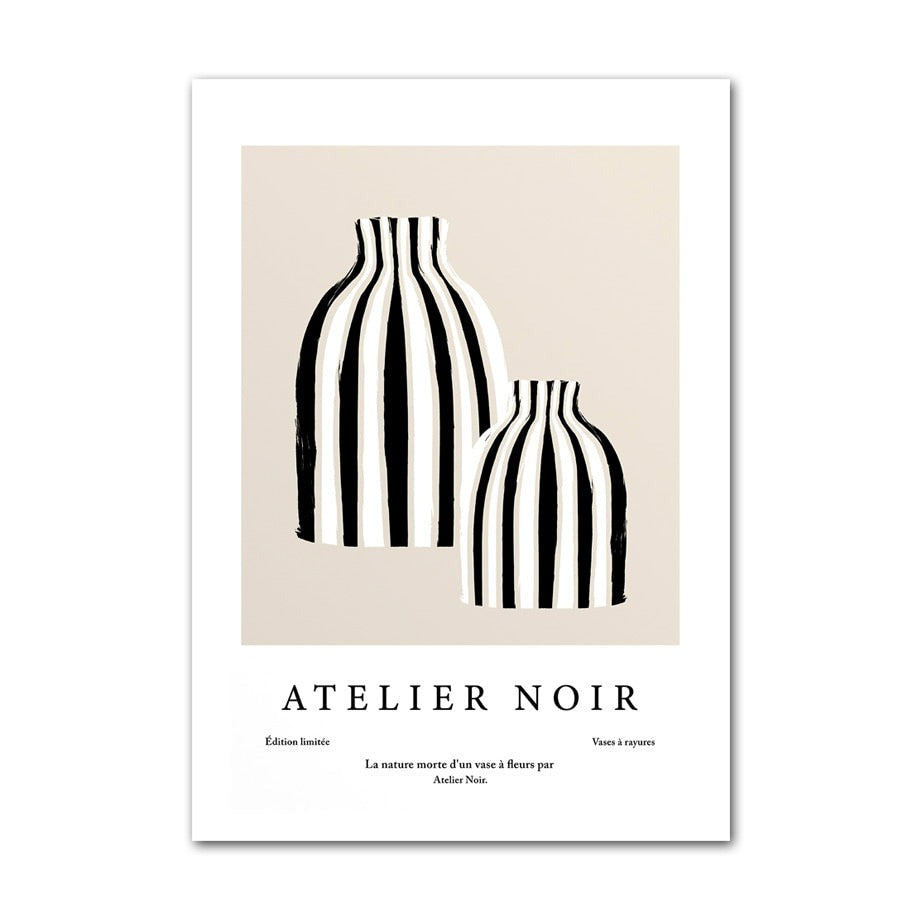 Atelier noir - Nature morte
