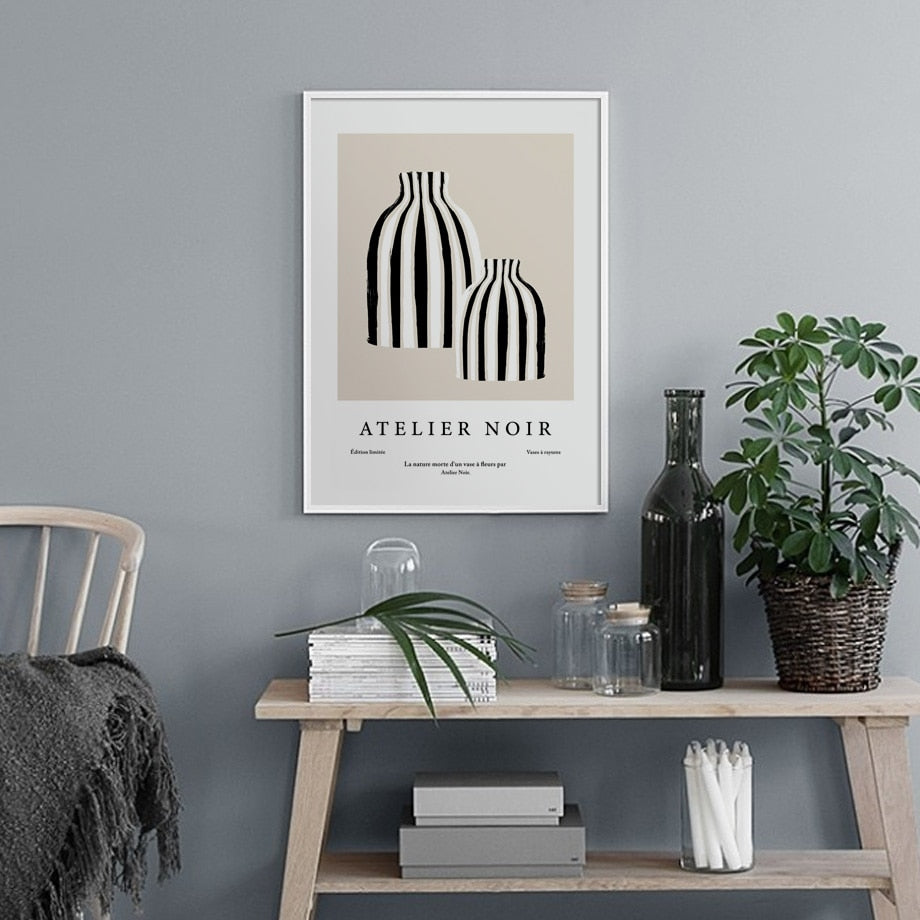Atelier noir - Nature morte