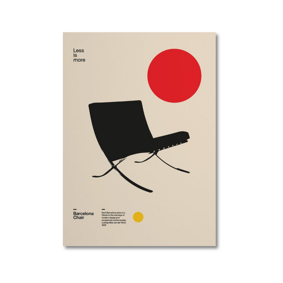 Barcelona Chair - Ludwig Mies Van der Rohe
