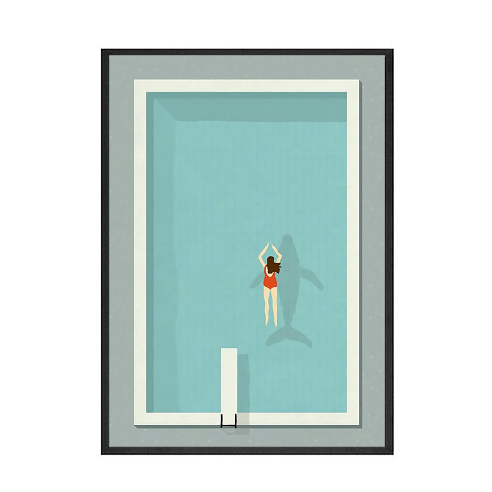 The swim