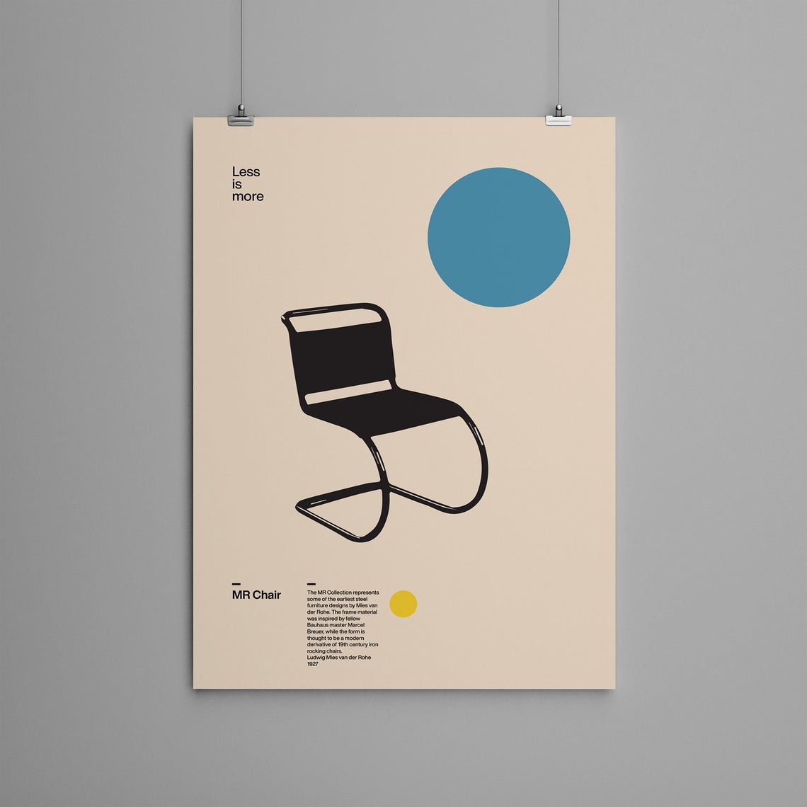 MR chair - Mies van der Rohe