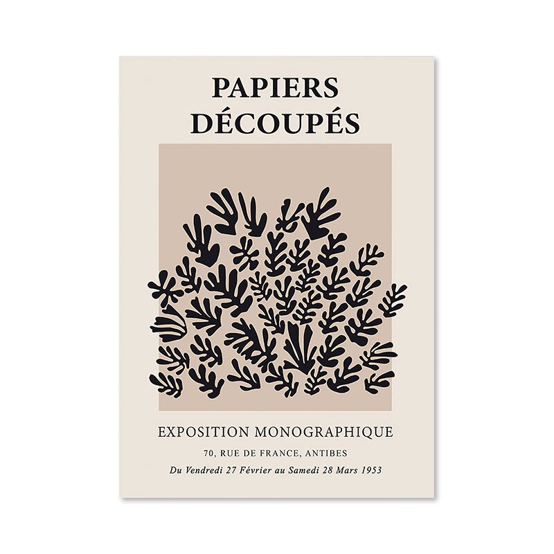 Papiers découpés - Exposition Monographique