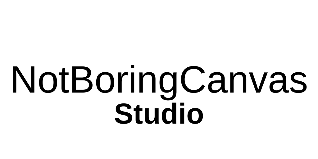 NotBoringCanvas