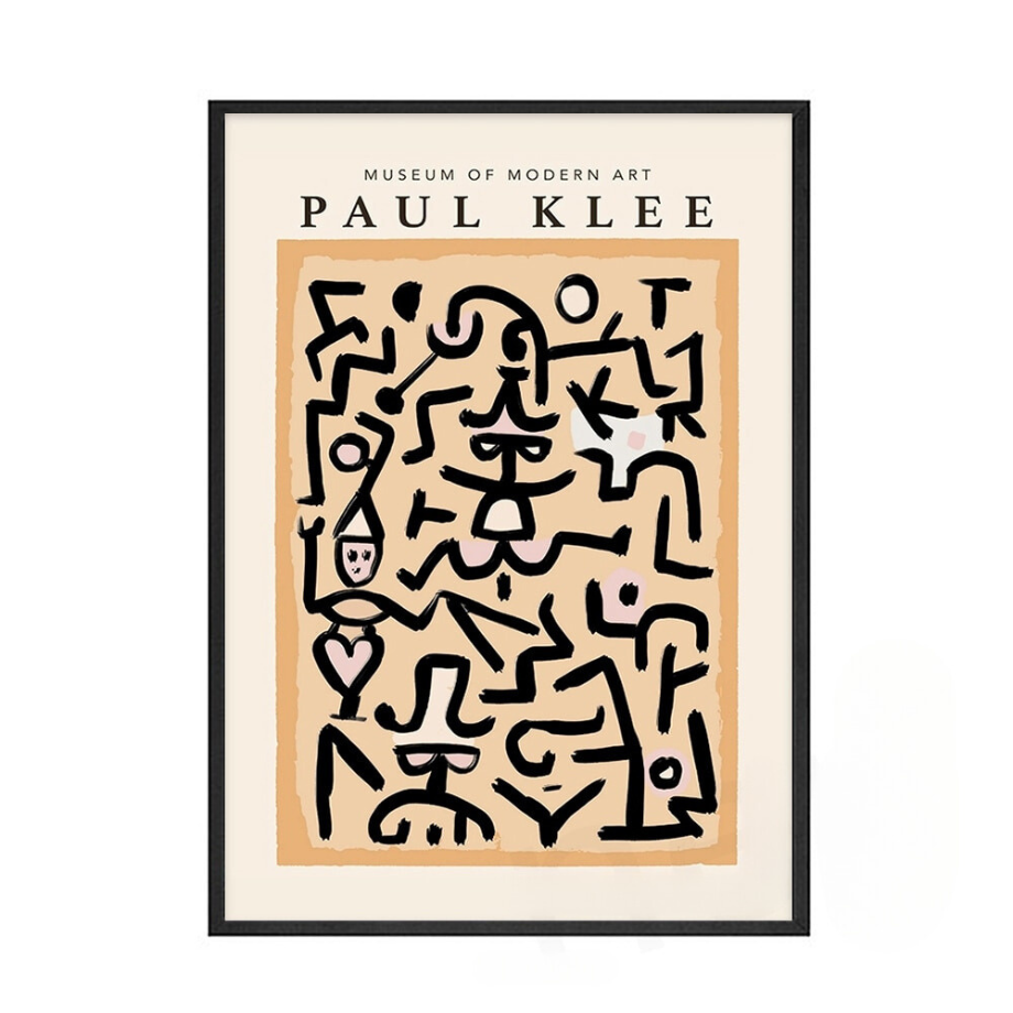 Paul Klee - Comedians' handbill 1938