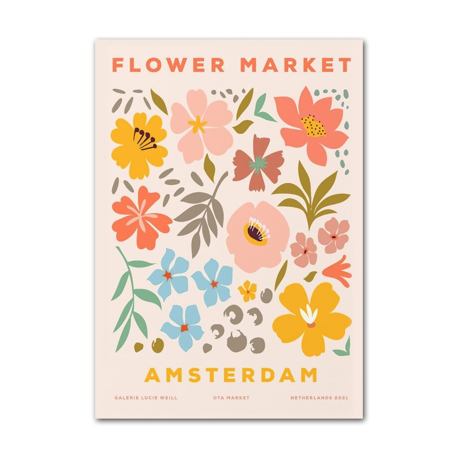 Flower market - Amsterdam